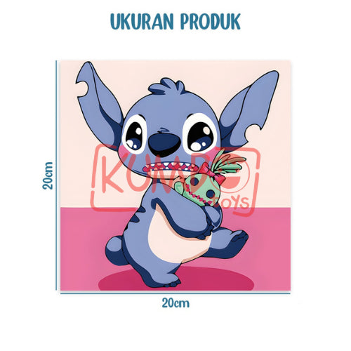 Mainan Edukasi Anak Painting Canvas By Number SANRIO KARAKTER