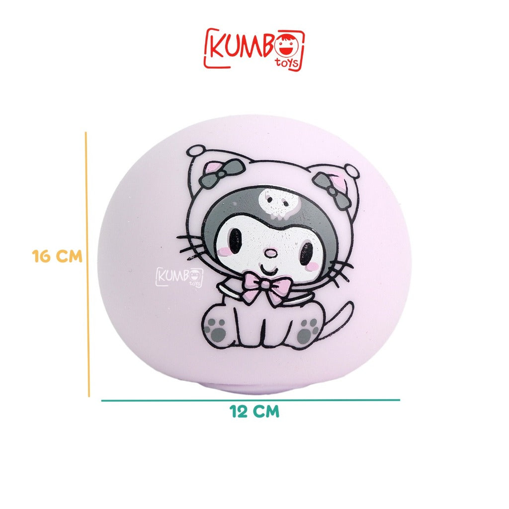 Mainan Edukasi Squishy Soft Ball Sanrio Karakter Fluid Decompression Pinch