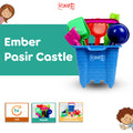 Mainan Edukasi Anak Ember Pasir Castle Ember Istana Cetakan Sekop Jumbo
