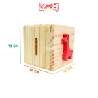 Mainan Montessori Busy Box Wooden Toys Fine Motor Play Mainan Sensory