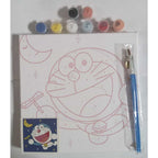Canvas Painting Number Mainan Edukasi Melukis untuk Anak
