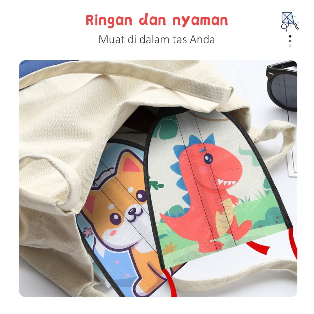 Mainan Outdoor Anak Layang Layang Ketapel Kite