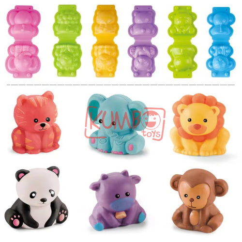 Mainan Edukasi Anak Play Dough Box Set 3D Pretend Play Edukasi Clay