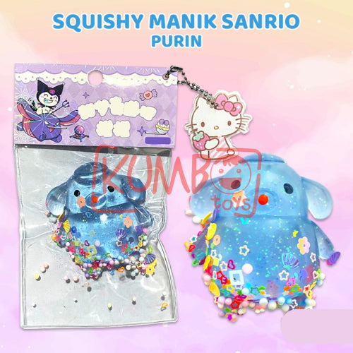 Mainan Edukasi Anak Squishy Manik Sanrio Gel Squeeze