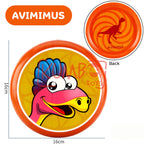 Mainan Edukasi Anak ASoft Frisbee Piring Lempar Flying Disk Outdoor Activity Sport