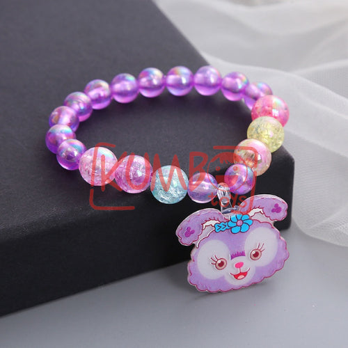 Gelang Manik Karakter Kartun Anak Akrilik Bead Bracelet Korea