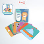 Mainan Edukasi Baby Visual Stimulus Card Newborn 0-12 Month Kartu Pintar