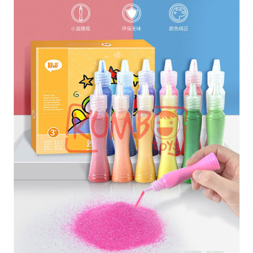 Mainan Edukasi Anak DIY Sand Painting SET BOX Art