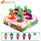 Mainan Edukasi Anak Bayi Carrot Pulling Toy Fine Motor Skills