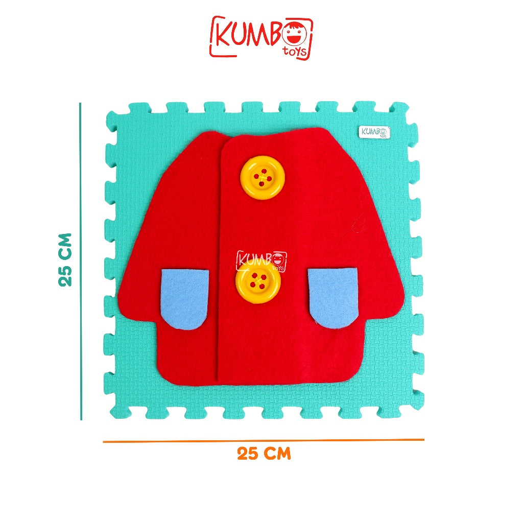 Mainan Edukasi Anak Dressing MAT Montessori