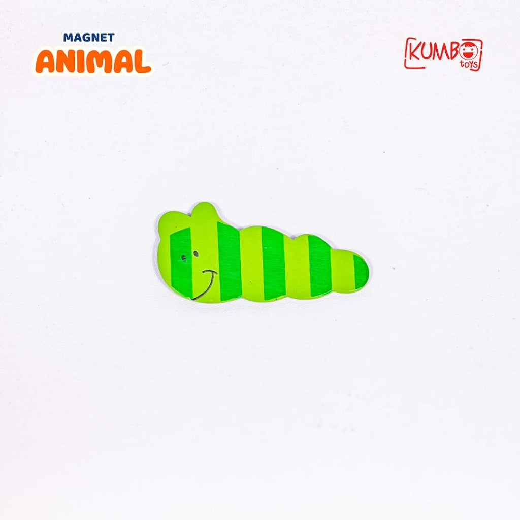 Mainan Edukasi Magnet Kayu Tempel Kulkas Anak Karakter