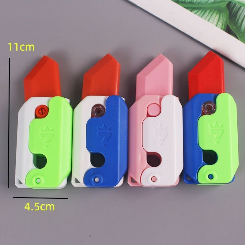 Mainan Pisau Fidget Knife Anak Dekompresi Mainan Pisau