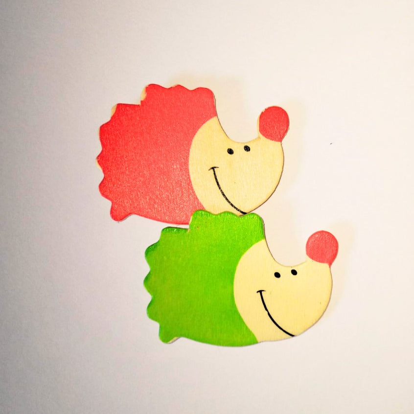 Mainan Edukasi Magnet Kayu Tempel Kulkas Anak Karakter