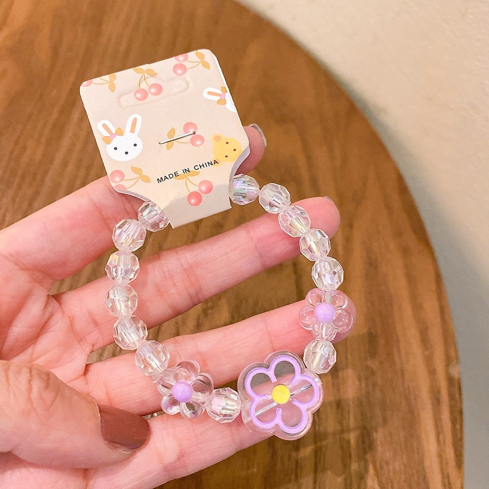Gelang Manik Jelly Anak Perempuan Karakter Lucu Bracelet Gelang