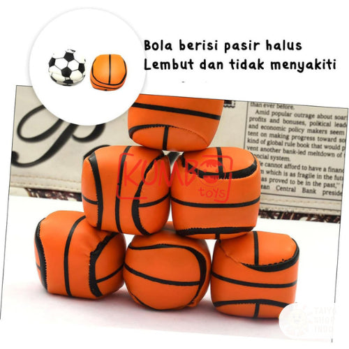 Mainan Edukasi Soccer Basket Ball Sand Bag