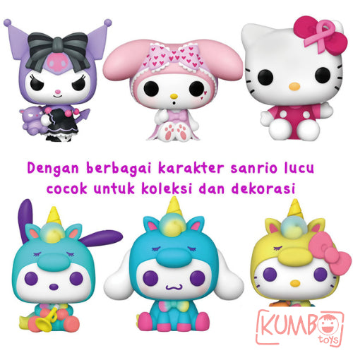 Mainan Anak Figure POP Vinyl 4 Inch Sanrio Karakter