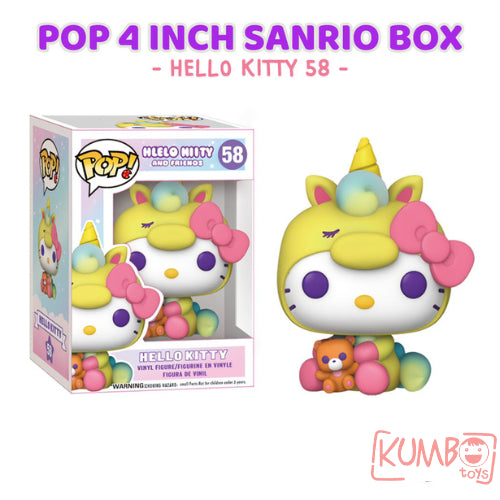 Mainan Anak Figure POP Vinyl 4 Inch Sanrio Karakter