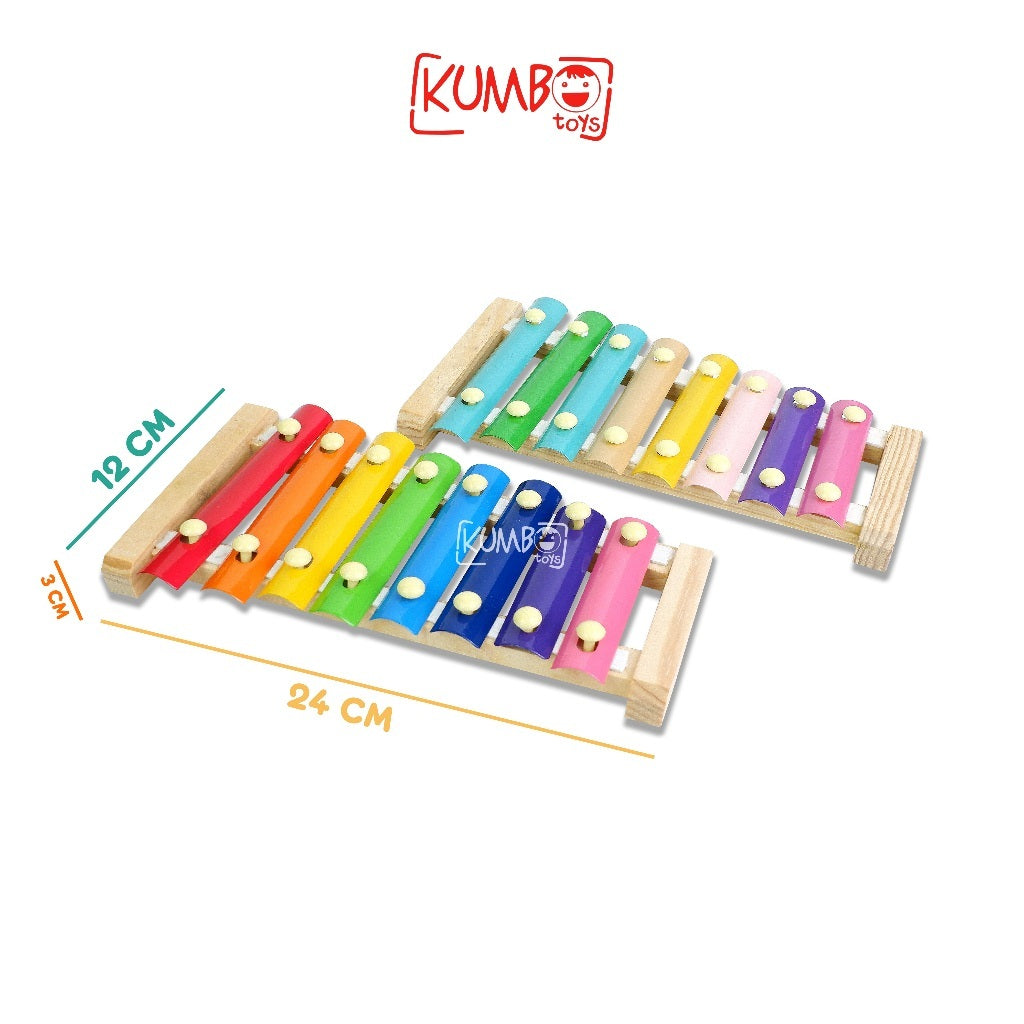 KUMBOTOYS Mainan Edukasi Anak Basic Shape Kayu Balok Geometri Puzzle 3D/Mainan Montesorri Anak