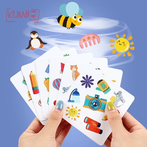 Mainan Edukasi Flash Card Crazy Flip Card Game Kartu Tebak Gambar
