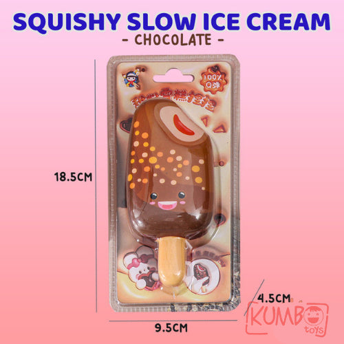 Mainan Anak Squishy Slow Bentuk Ice Cream Mika Squeeze Squishy