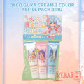 Mainan Anak Refill DIY Guka Set Cream GOO 3 Warna