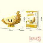 Mainan Anak Bricks Fruit Nano 3D Mainan Balok Susun Karakter Buah