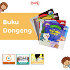 Buku Cerita Anak Bergambar/Buku Dongeng Fabel Bilingual Pembentuk Karakter