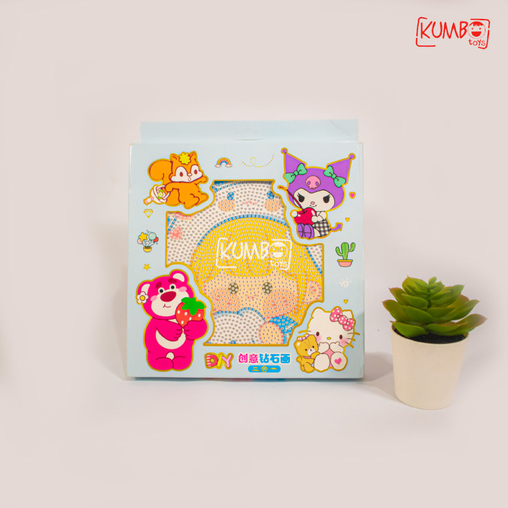 Mainan Edukasi Anak Diamond Painting Karakter Figura Akrilik