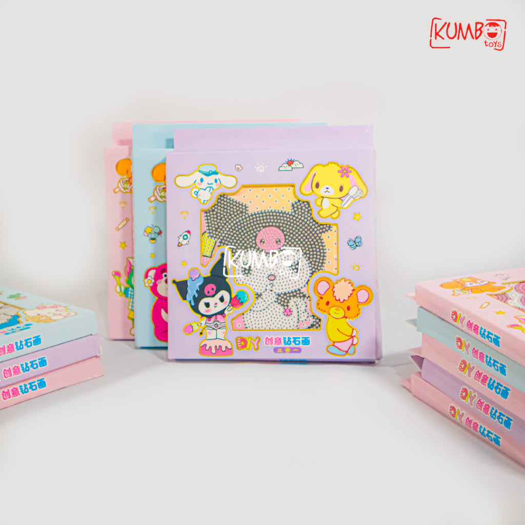 Mainan Edukasi Anak Diamond Painting Karakter Figura Akrilik