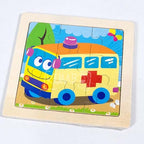 Mainan Puzzle Kayu Anak Puzzle Kayu Jigsaw Wooden Puzzle