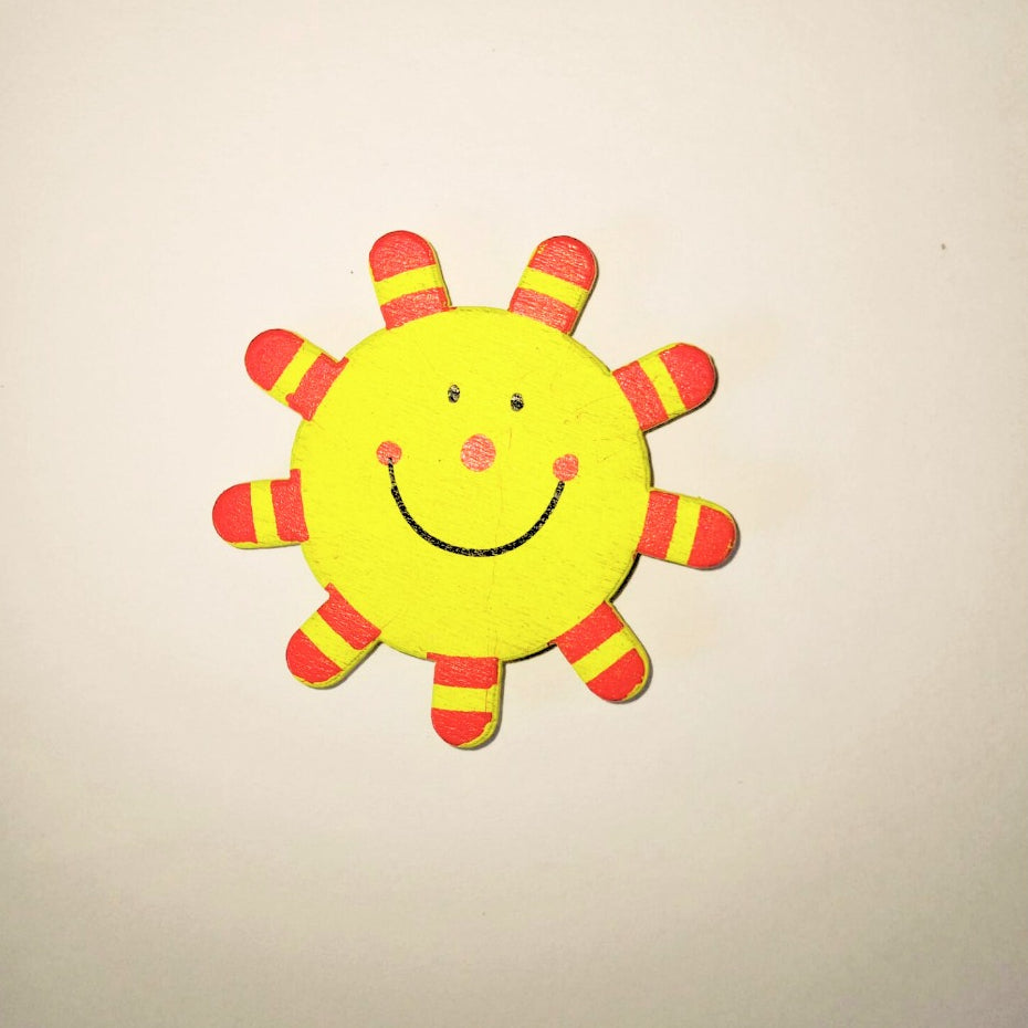 Mainan Edukasi Magnet Kayu Tempel Kulkas Anak Karakter