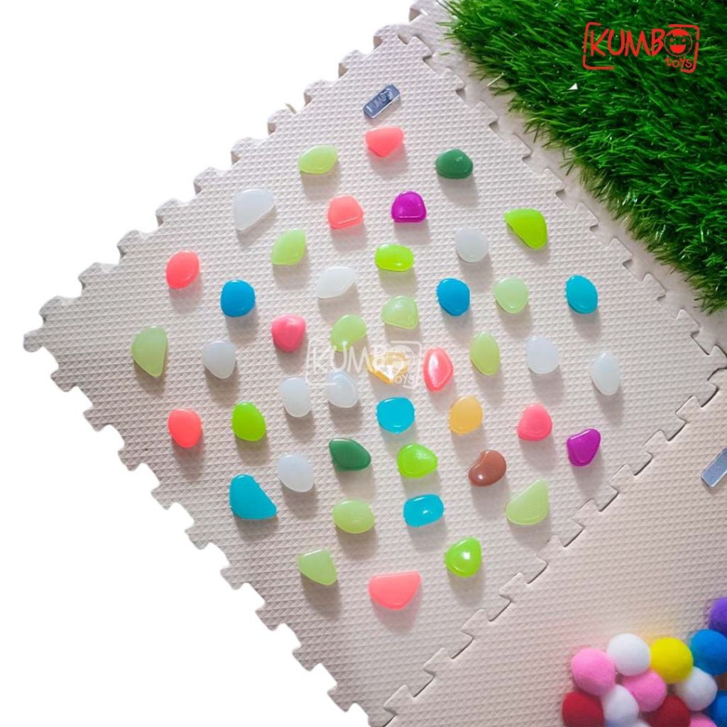 Mainan Edukasi Anak Paket Sensory Path Mat EvaMat