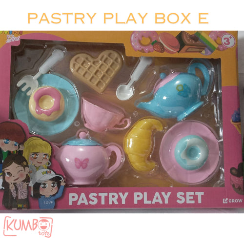 Mainan Edukasi Pretend Play Pastry Play Box