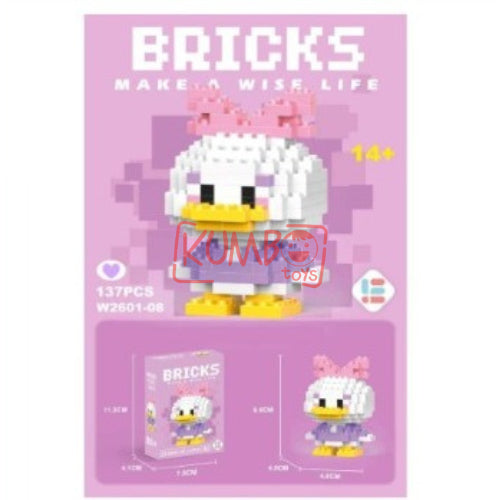Mainan Edukasi Bricks Mini Mainan Balok Susun 3D
