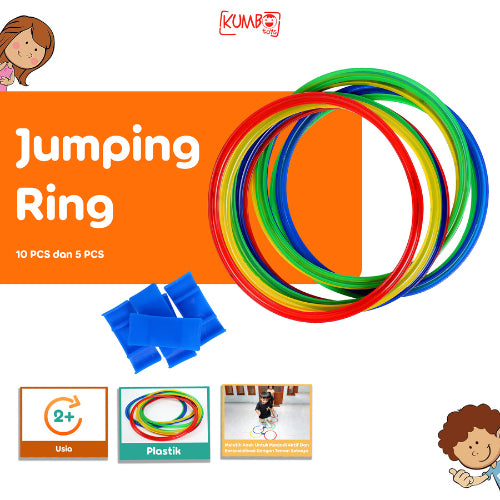 Mainan Edukasi Jumping Ring Anak Mainan Jingkat Pincang Indoor & Outdoor Mainan Lompat Anak