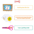 Scissor Skills Activity For Kids Paket Menggunting Motoric Montessory Play