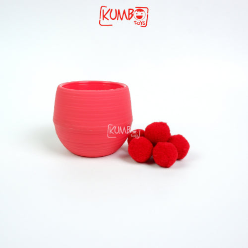 Sortir Warna Pompom Sorting Colour