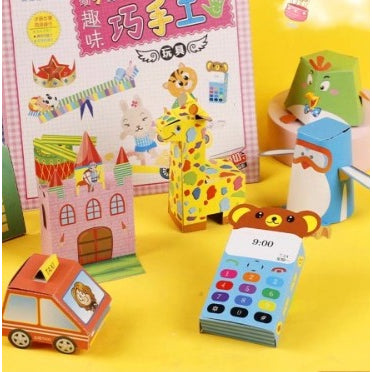 Mainan Edukasi DIY Origami 12 Bentuk