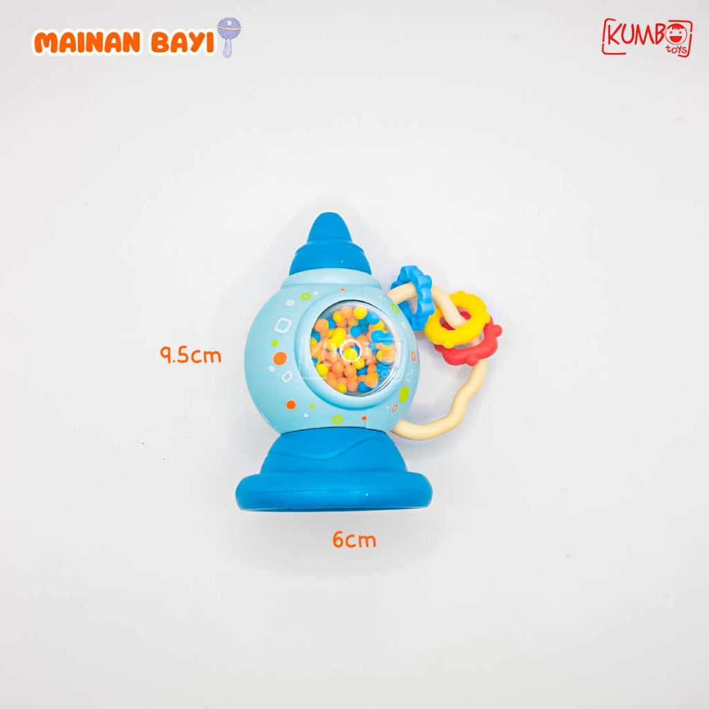 Mainan Edukasi Bayi Kerincing Rattle Music Newborn Mini
