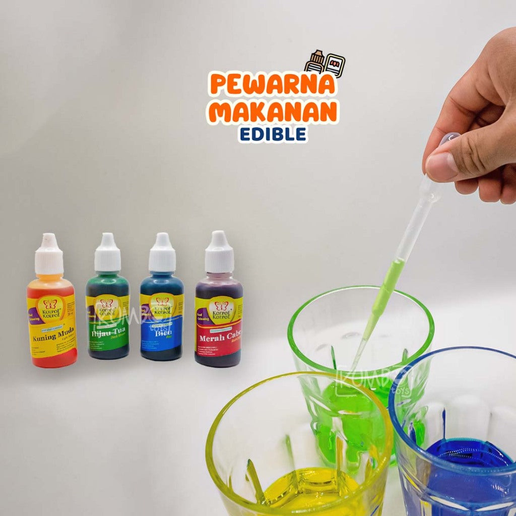pewarna makanan edible eatable koepoe