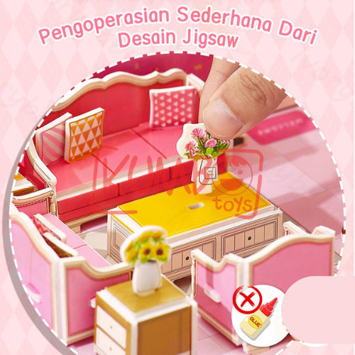 Mainan Edukasi Anak Puzzle Foam 3D Besar DIY Jigsaw Foam