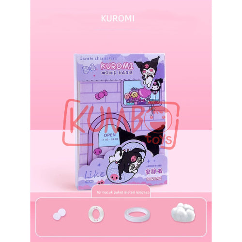 Mainan Edukasi Anak DIY Quiet Book Sanrio Busy Book Paper Doll