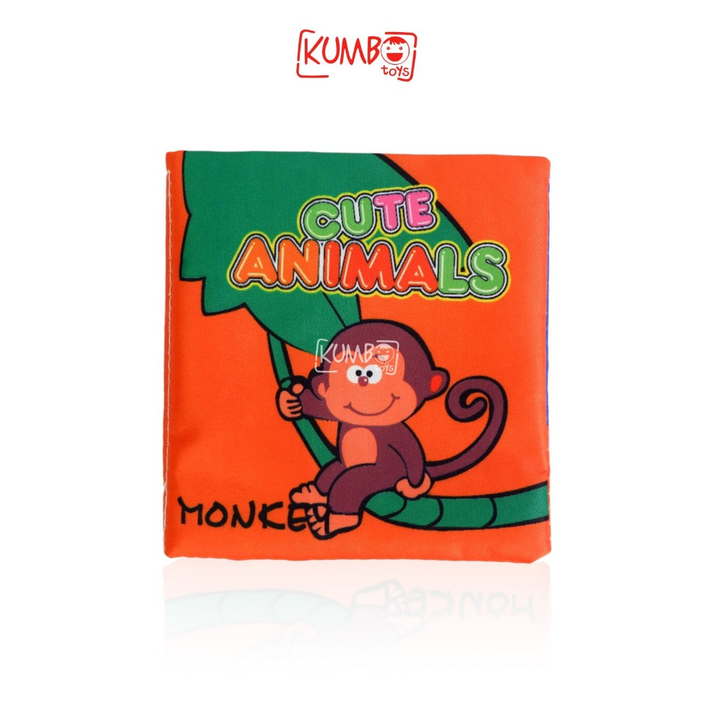 Mainan Anak Cloth Book Buku Bantal Bayi Buku Cerita Bayi Bahan Kain