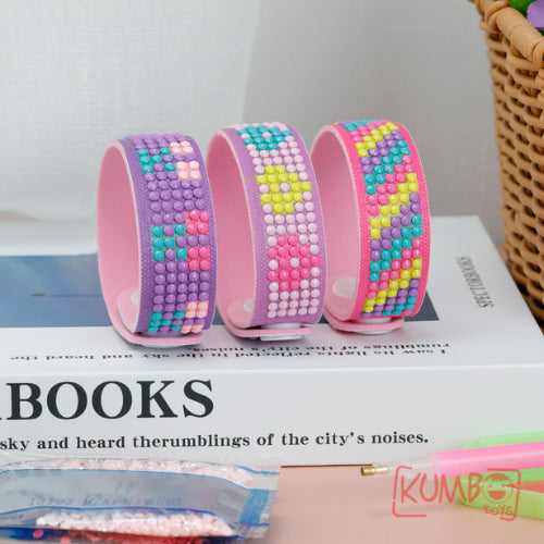 Mainan Anak Diamond Painting Gem Bracelet