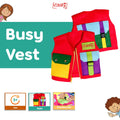 Mainan Edukasi Anak Busy Vest Dressing Skill Mainan Montessori Anak