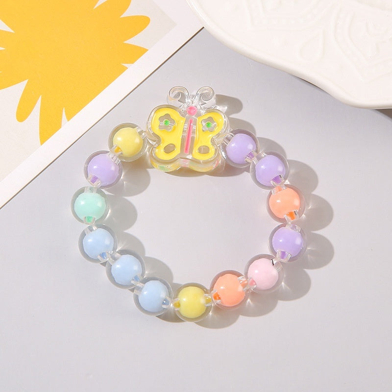 Gelang Manik Jelly Anak Perempuan Karakter Lucu Bracelet Gelang