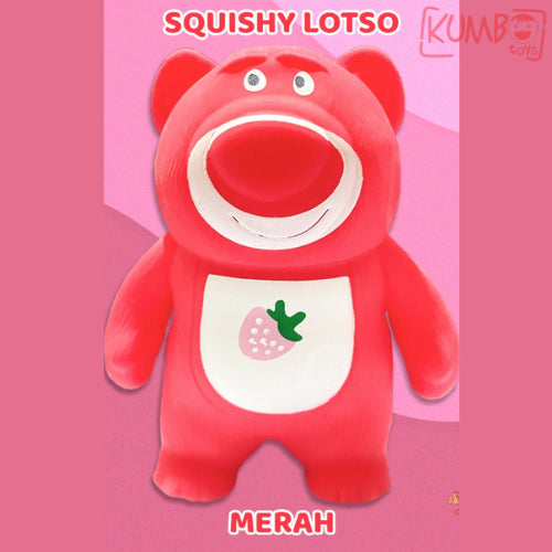 Mainan Anak Squishy Lotso Pink
