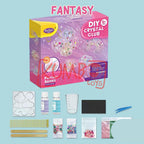 Mainan Edukasi Anak DIY Crystal Glue Manik Resin Aksesoris Gantungan Kunci