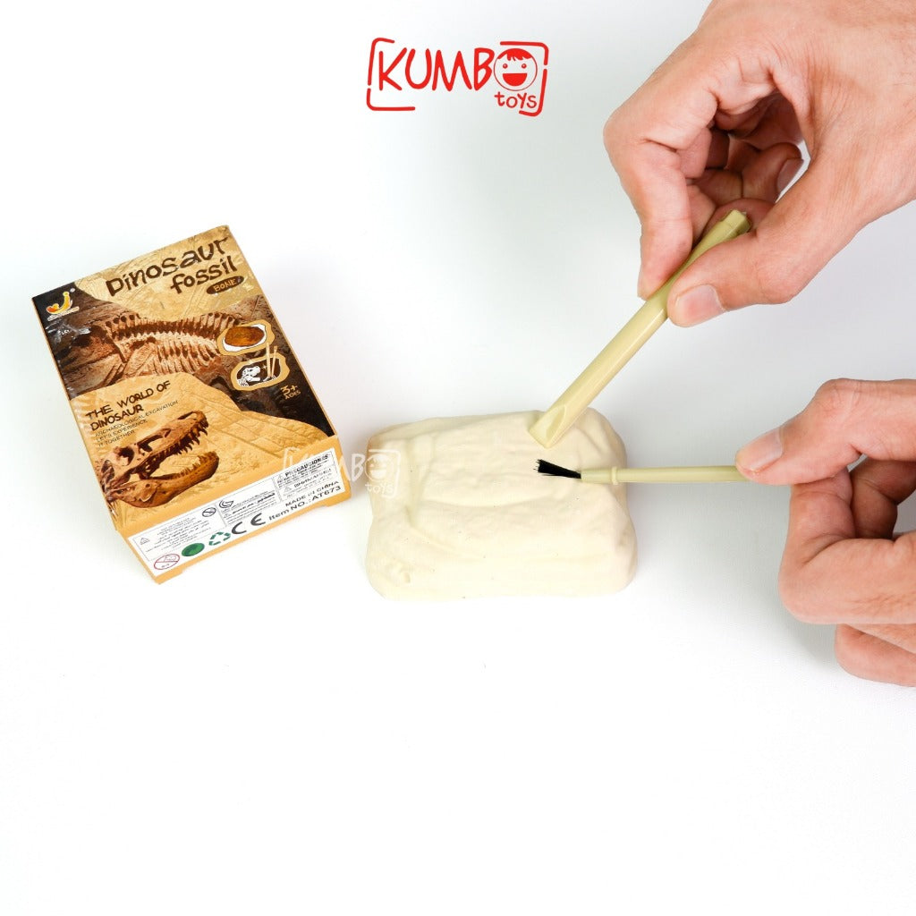 Mainan Dinosaurus Fossil