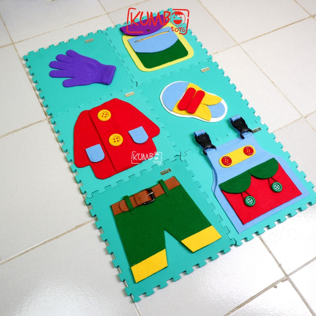 Mainan Edukasi Anak Dressing MAT Montessori